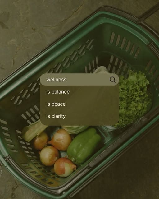 Wellness is balance, peace, clarity
